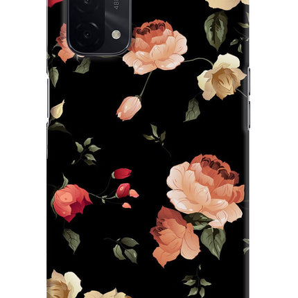 Flowers Oppo A74 5G Hard Case Back Cover by Casekaro