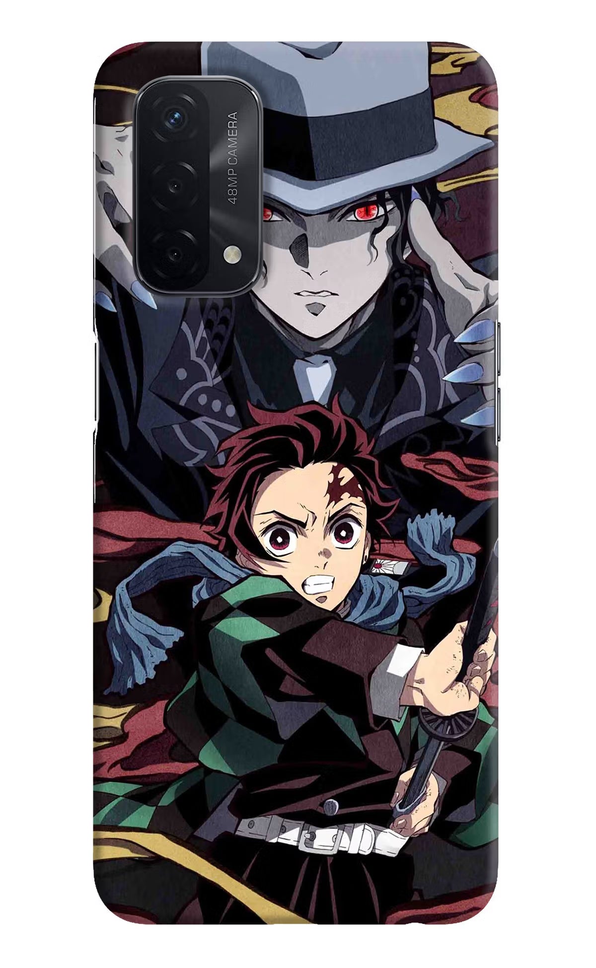 Demon Slayer Oppo A74 5G Hard Case Back Cover by Casekaro