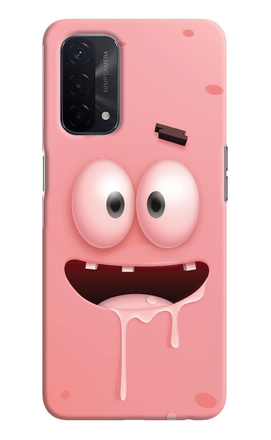 Sponge 2 Oppo A74 5G Hard Case Back Cover by Casekaro