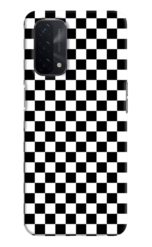 Chess Board Oppo A74 5G Hard Case Back Cover by Casekaro