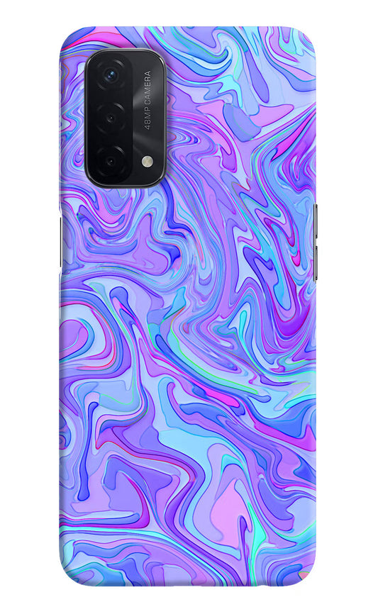 Glitter Oppo A74 5G Hard Case Back Cover by Casekaro