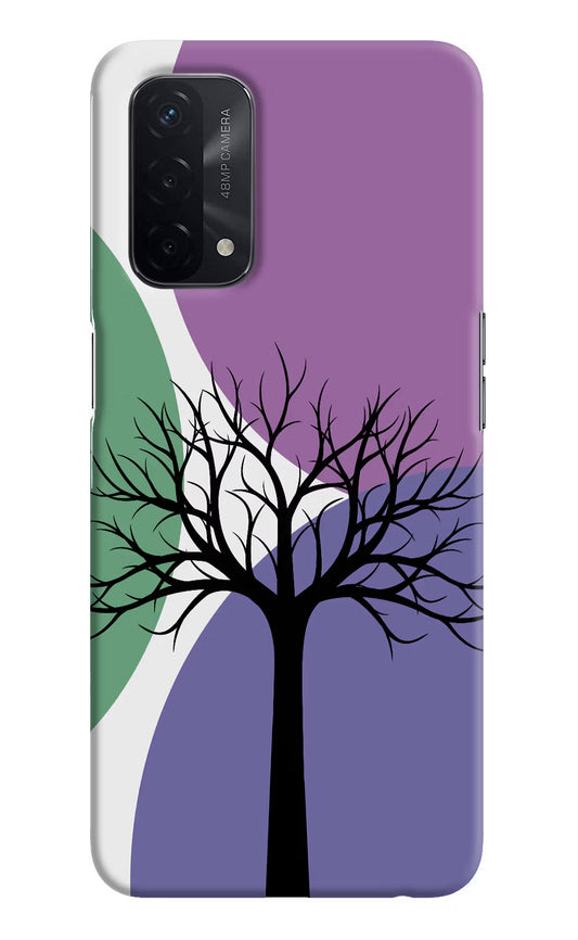 Tree Art Oppo A74 5G Hard Case Back Cover by Casekaro