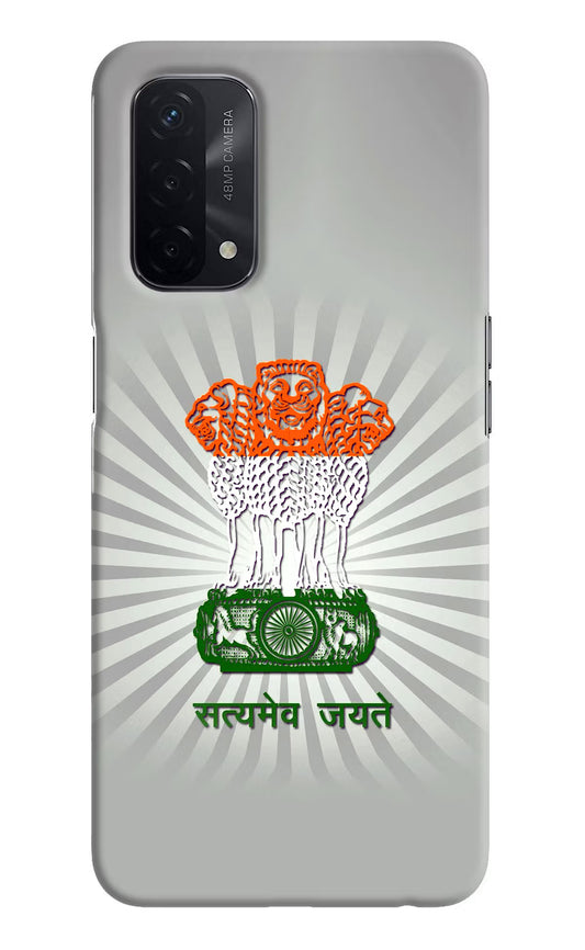 Satyamev Jayate Art Oppo A74 5G Hard Case Back Cover by Casekaro