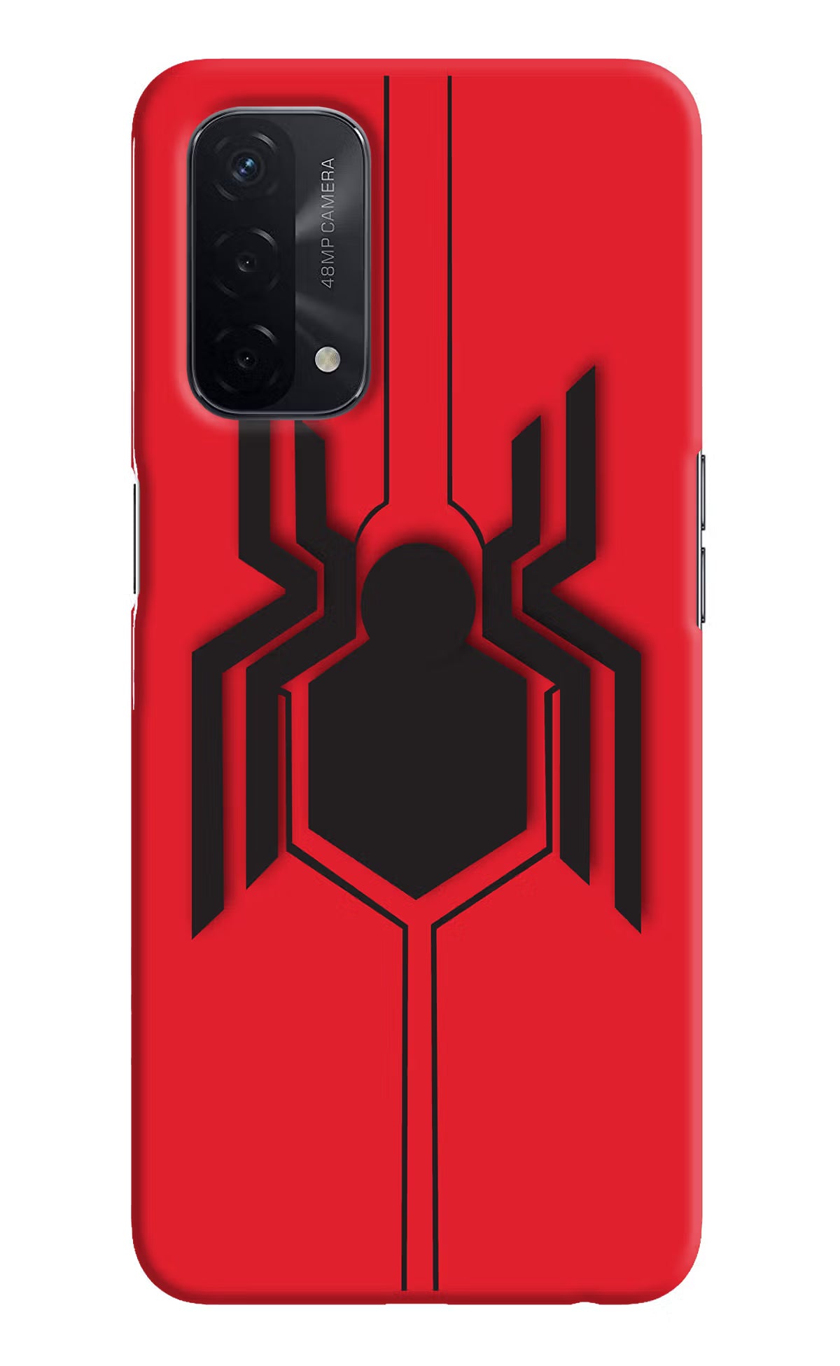 Spider Oppo A74 5G Hard Case Back Cover by Casekaro