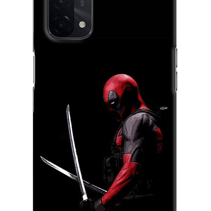 Deadpool Oppo A74 5G Hard Case Back Cover by Casekaro