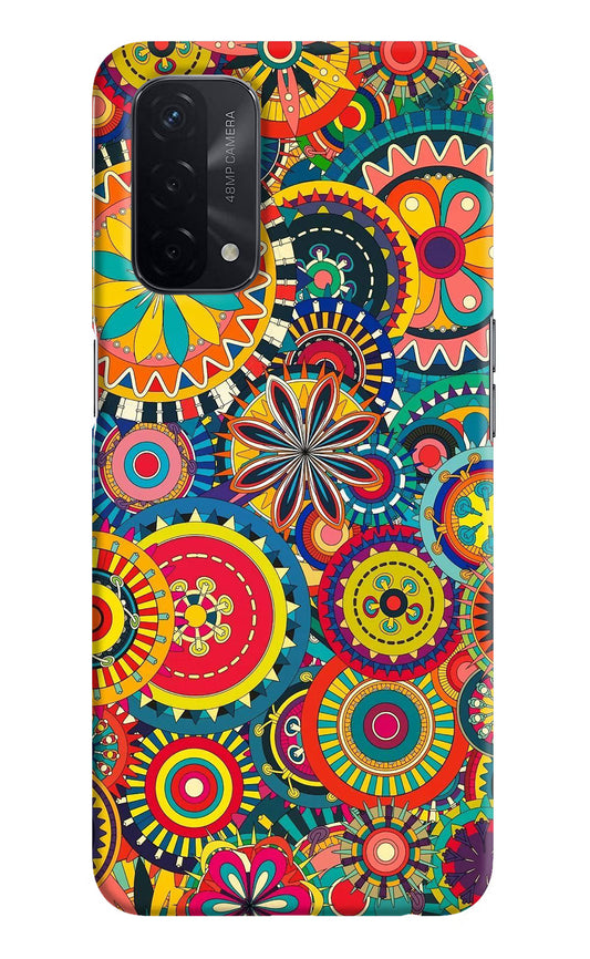 Gol Gol Art Oppo A74 5G Hard Case Back Cover by Casekaro