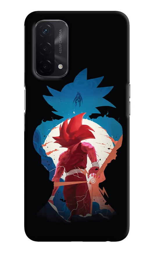 Goku Oppo A74 5G Hard Case Back Cover by Casekaro