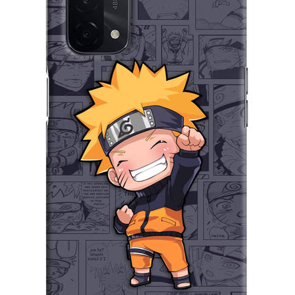 Chota Naruto Oppo A74 5G Hard Case Back Cover by Casekaro