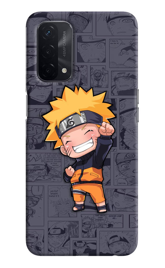 Chota Naruto Oppo A74 5G Hard Case Back Cover by Casekaro