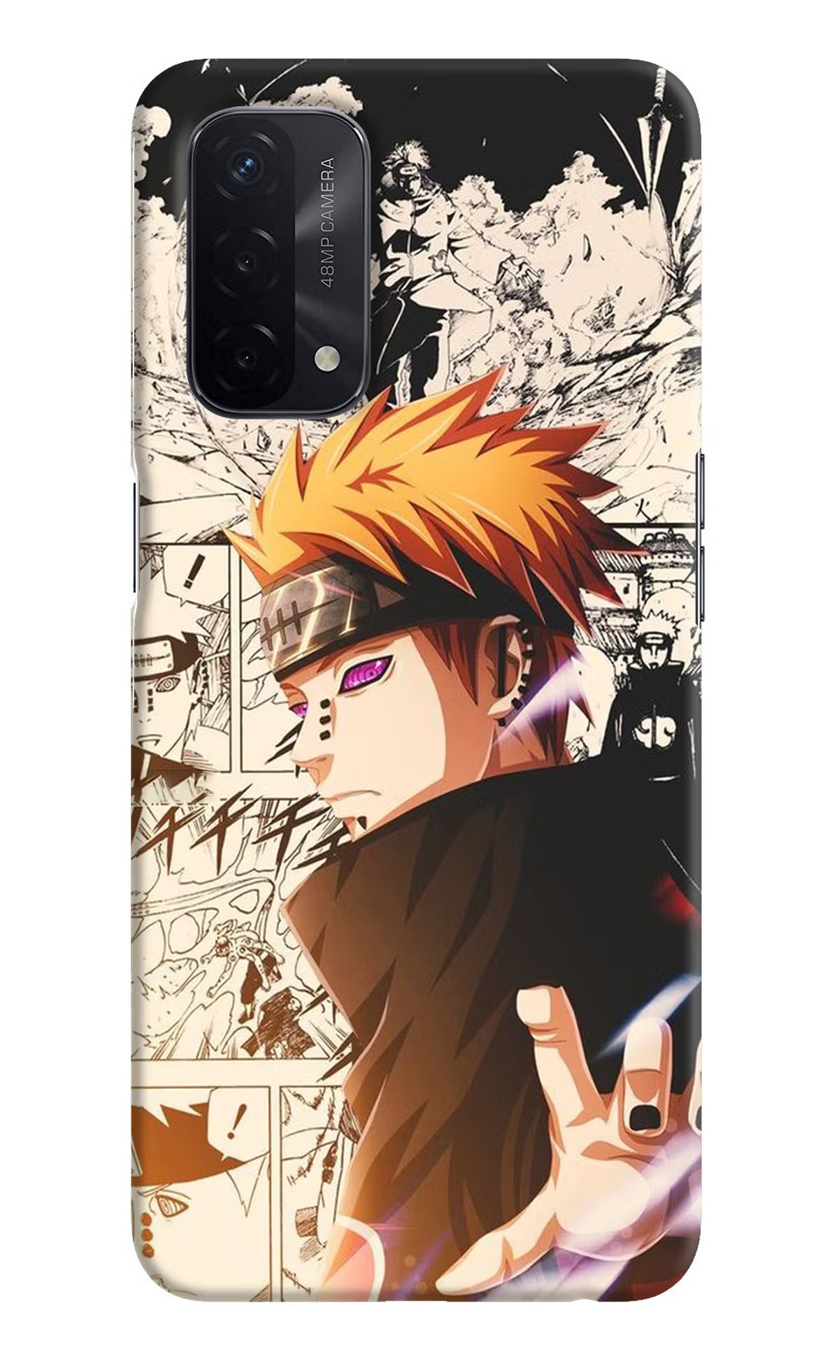 Pain Anime Oppo A74 5G Hard Case Back Cover by Casekaro