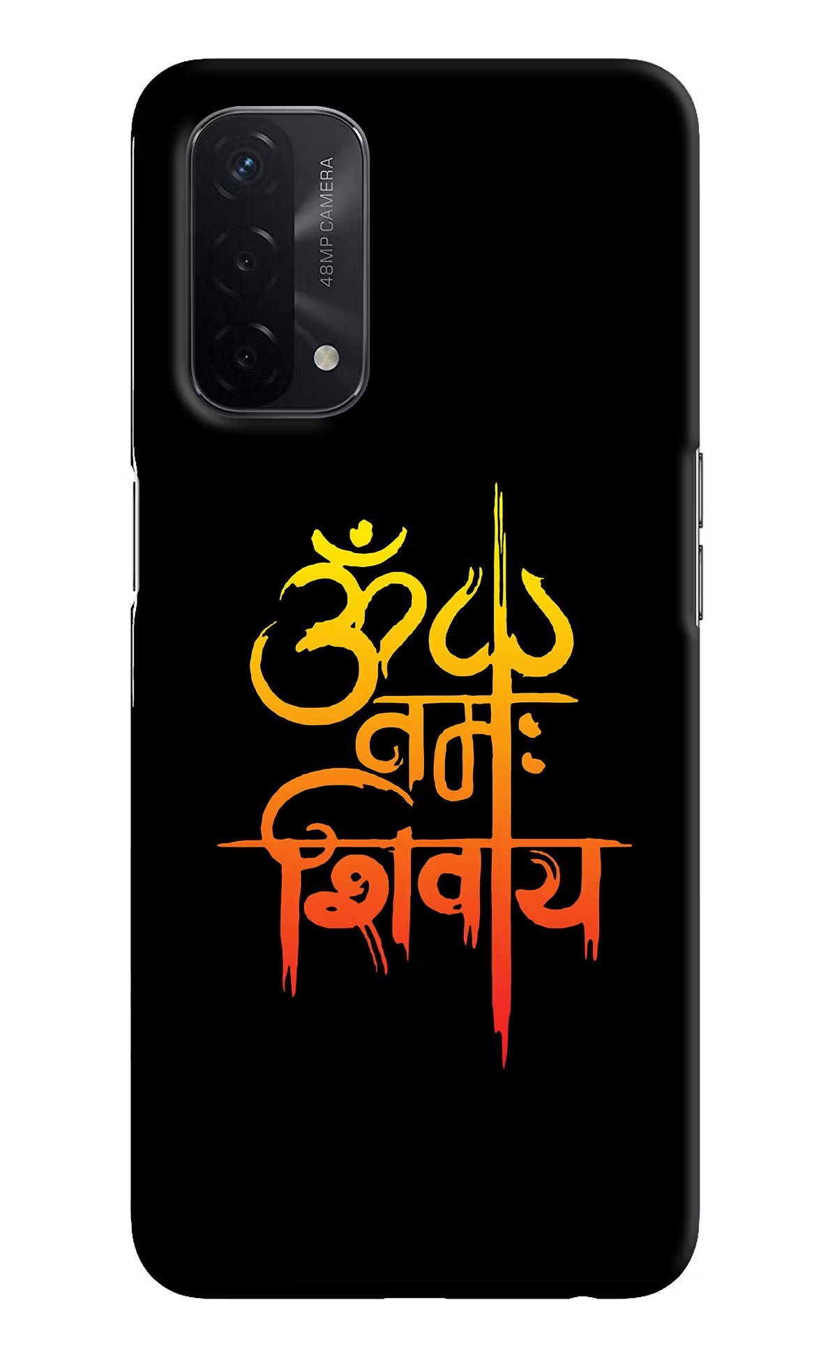 Om Namah Shivay Oppo A74 5G Hard Case Back Cover by Casekaro