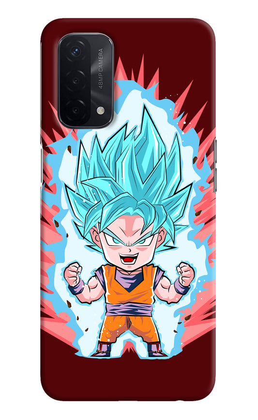 Goku Little Oppo A74 5G Hard Case Back Cover by Casekaro