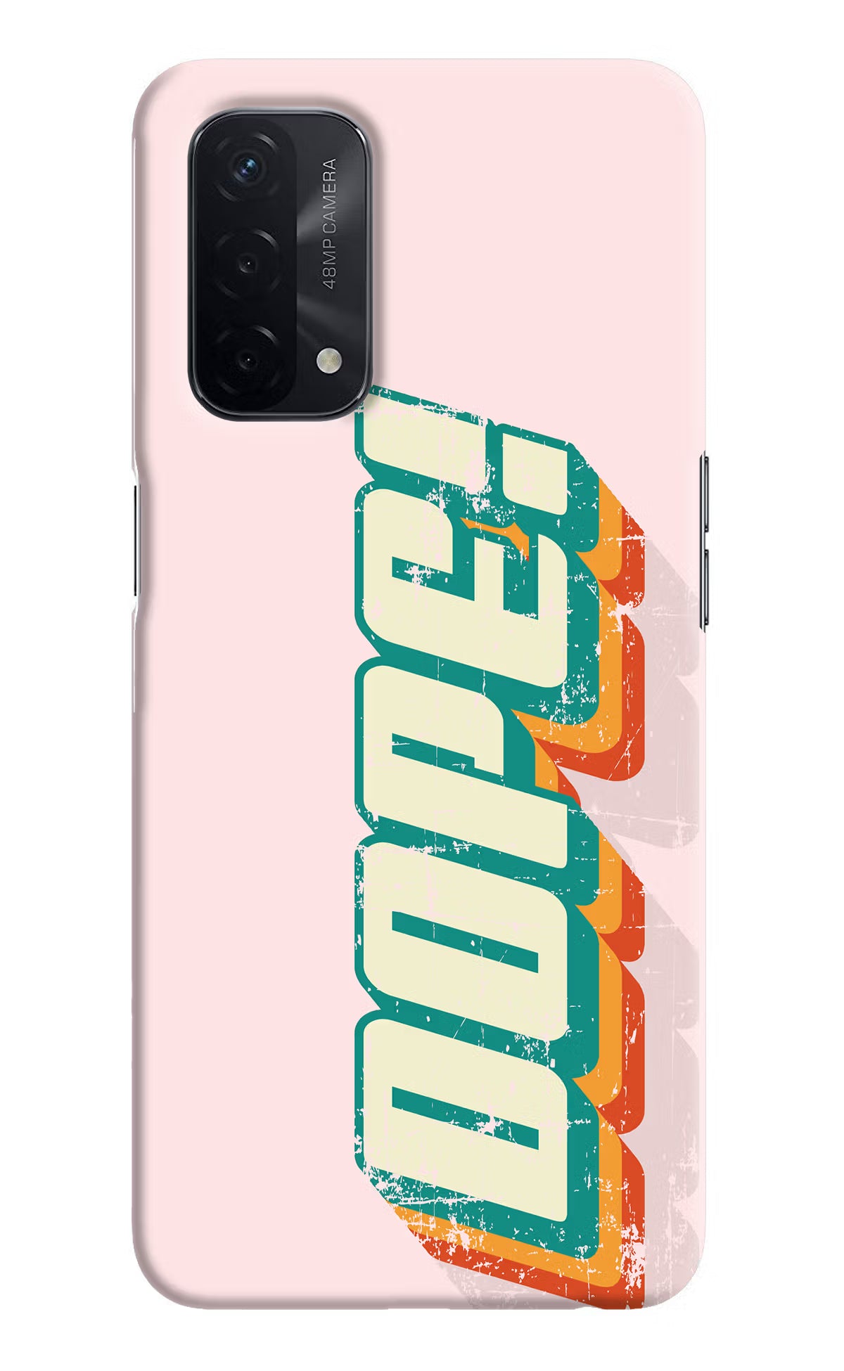 Dope Oppo A74 5G Hard Case Back Cover by Casekaro