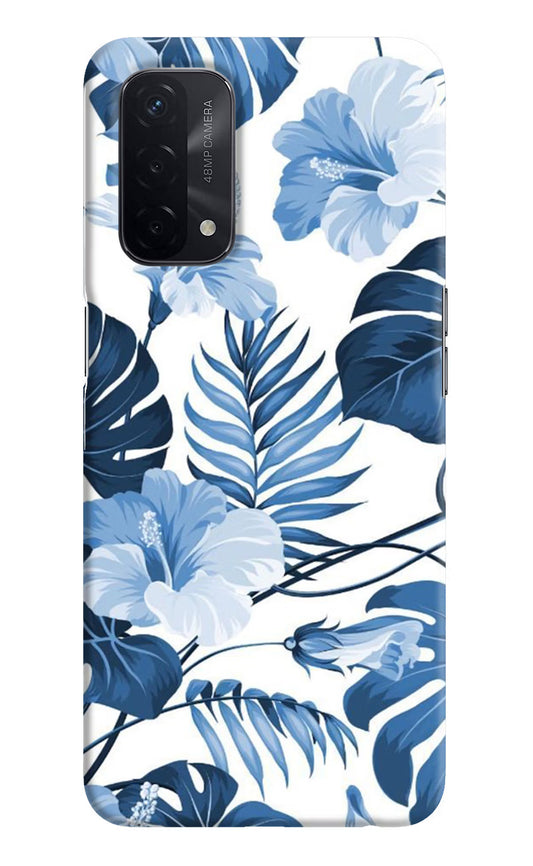 Fabric Art Oppo A74 5G Hard Case Back Cover by Casekaro