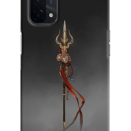 Shiv Trishul Oppo A74 5G Hard Case Back Cover by Casekaro