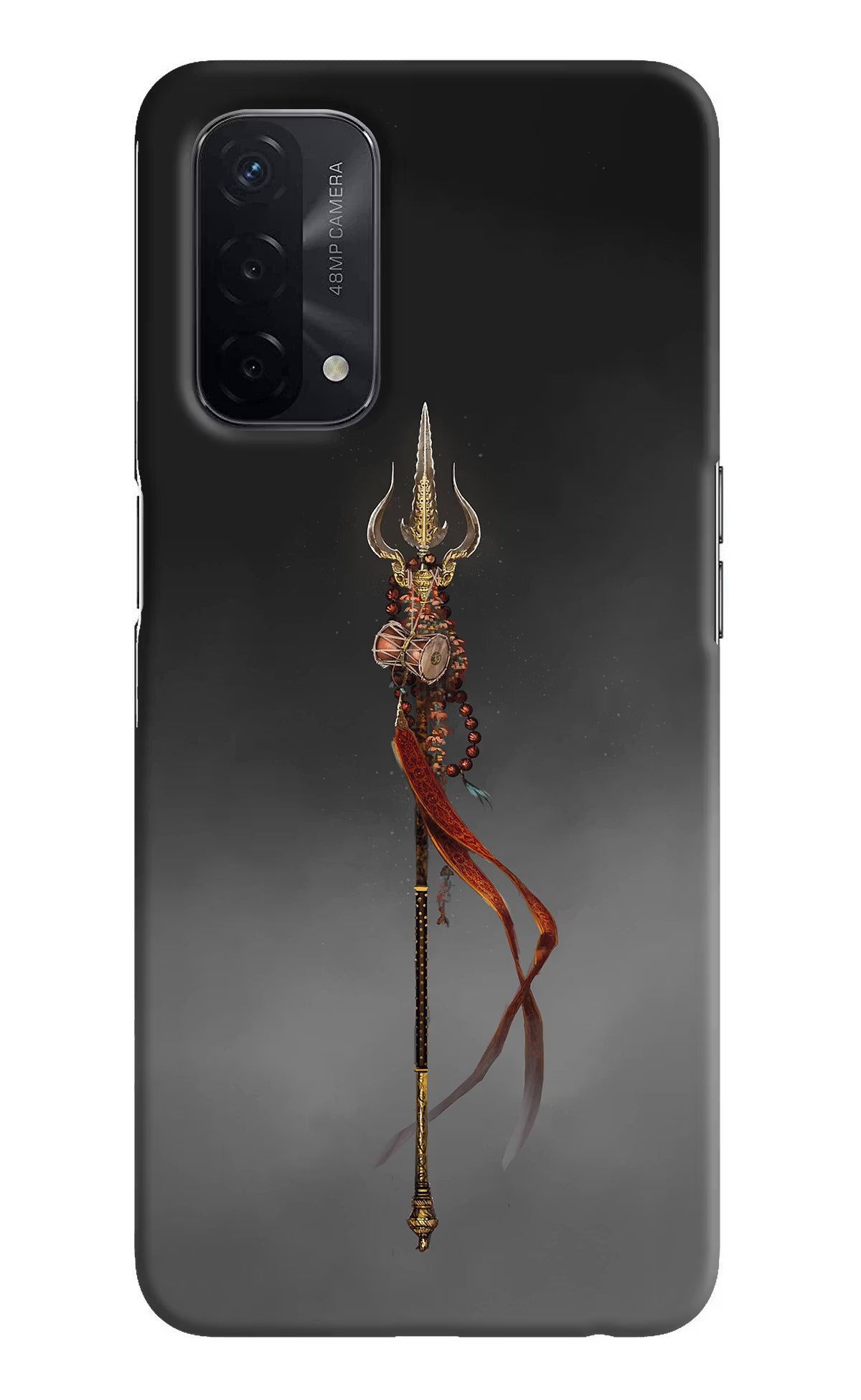 Shiv Trishul Oppo A74 5G Hard Case Back Cover by Casekaro