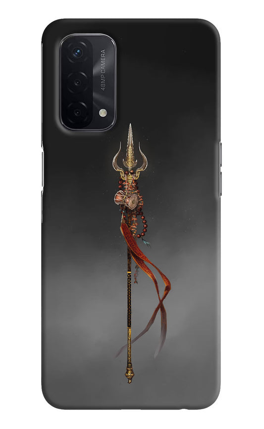 Shiv Trishul Oppo A74 5G Hard Case Back Cover by Casekaro