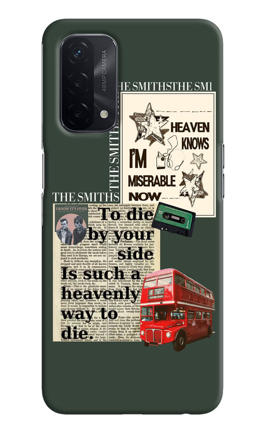 The Smiths Oppo A74 5G Hard Case Back Cover by Casekaro