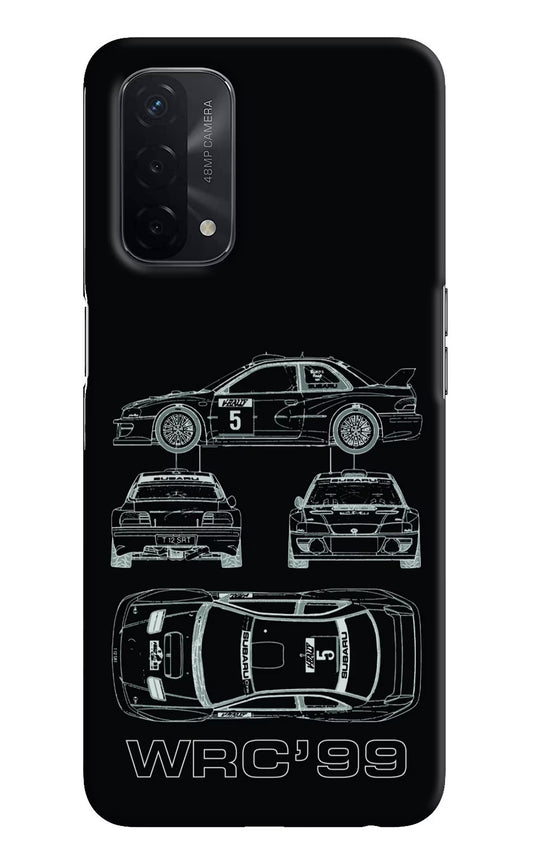 WRC'99 Oppo A74 5G Hard Case Back Cover by Casekaro