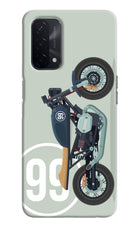 Classic Cafe Racer 99 Oppo A74 5G Hard Case Back Cover by Casekaro