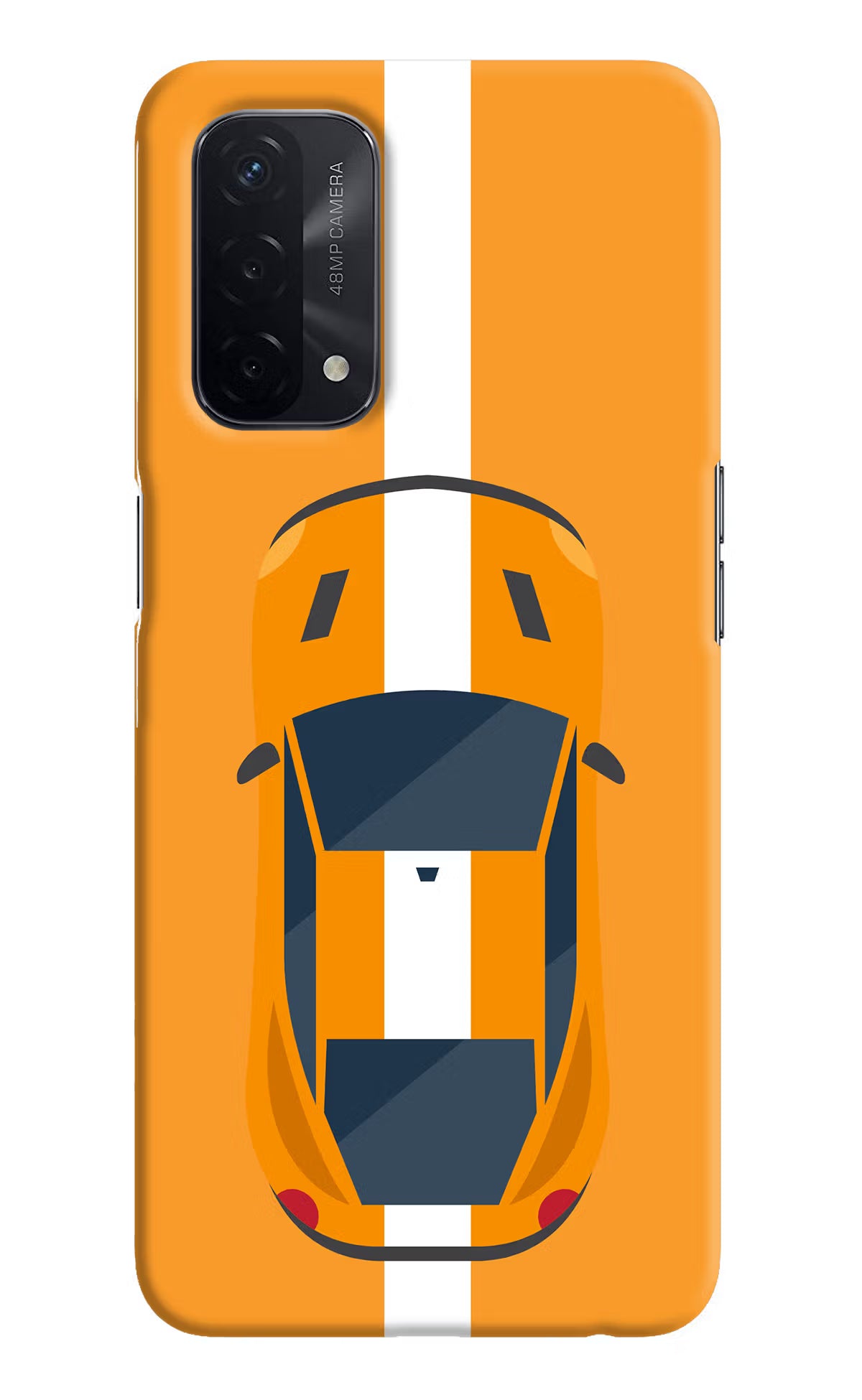 Highway Pursuit Oppo A74 5G Hard Case Back Cover by Casekaro