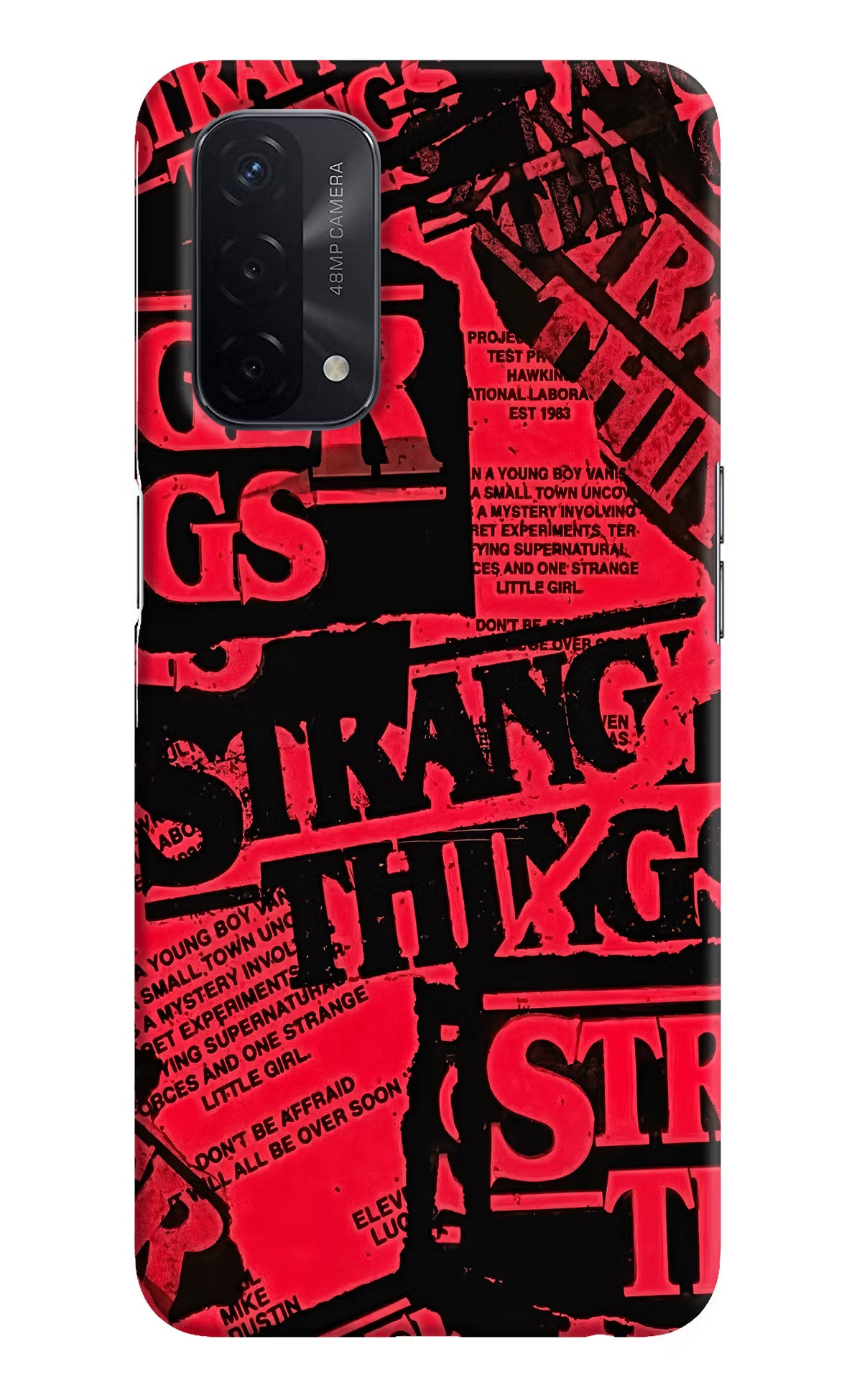 Ordinary Things Oppo A74 5G Hard Case Back Cover by Casekaro