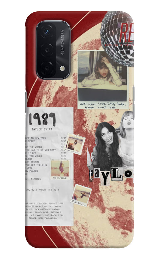 Taylor Swift Oppo A74 5G Back Cover
