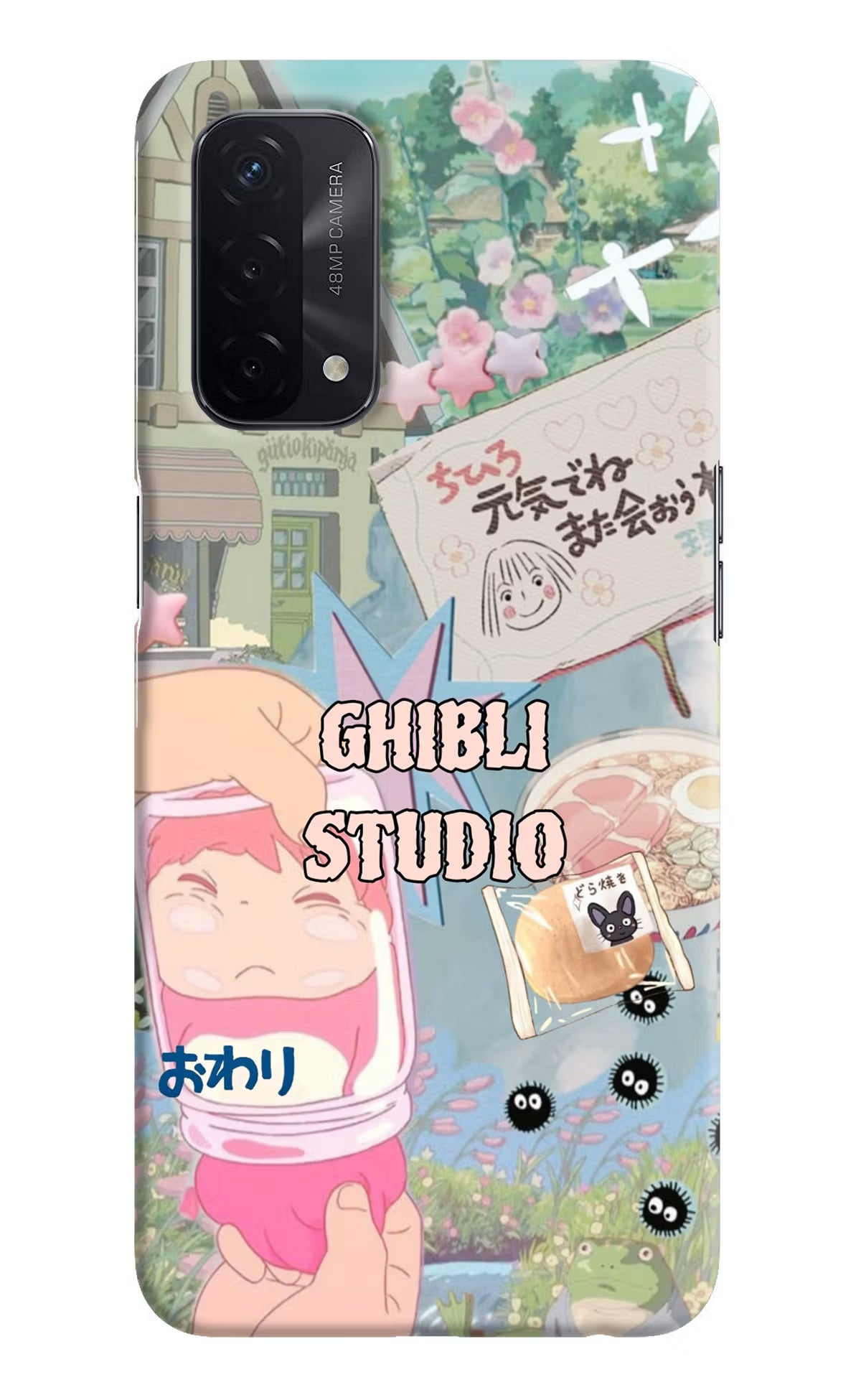 Studio Ghibli Oppo A74 5G Back Cover