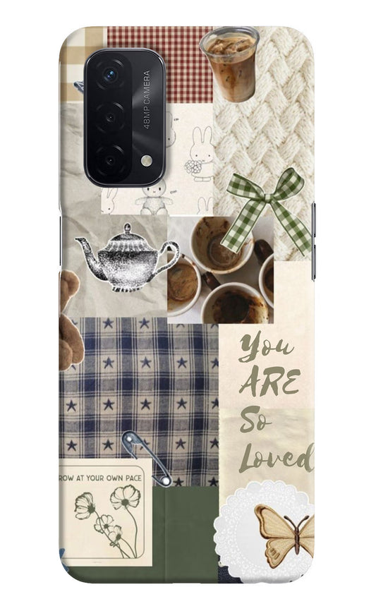 Cookie Oppo A74 5G Hard Case Back Cover by Casekaro