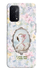 Pretty Mind Pretty Soul Oppo A74 5G Hard Case Back Cover by Casekaro