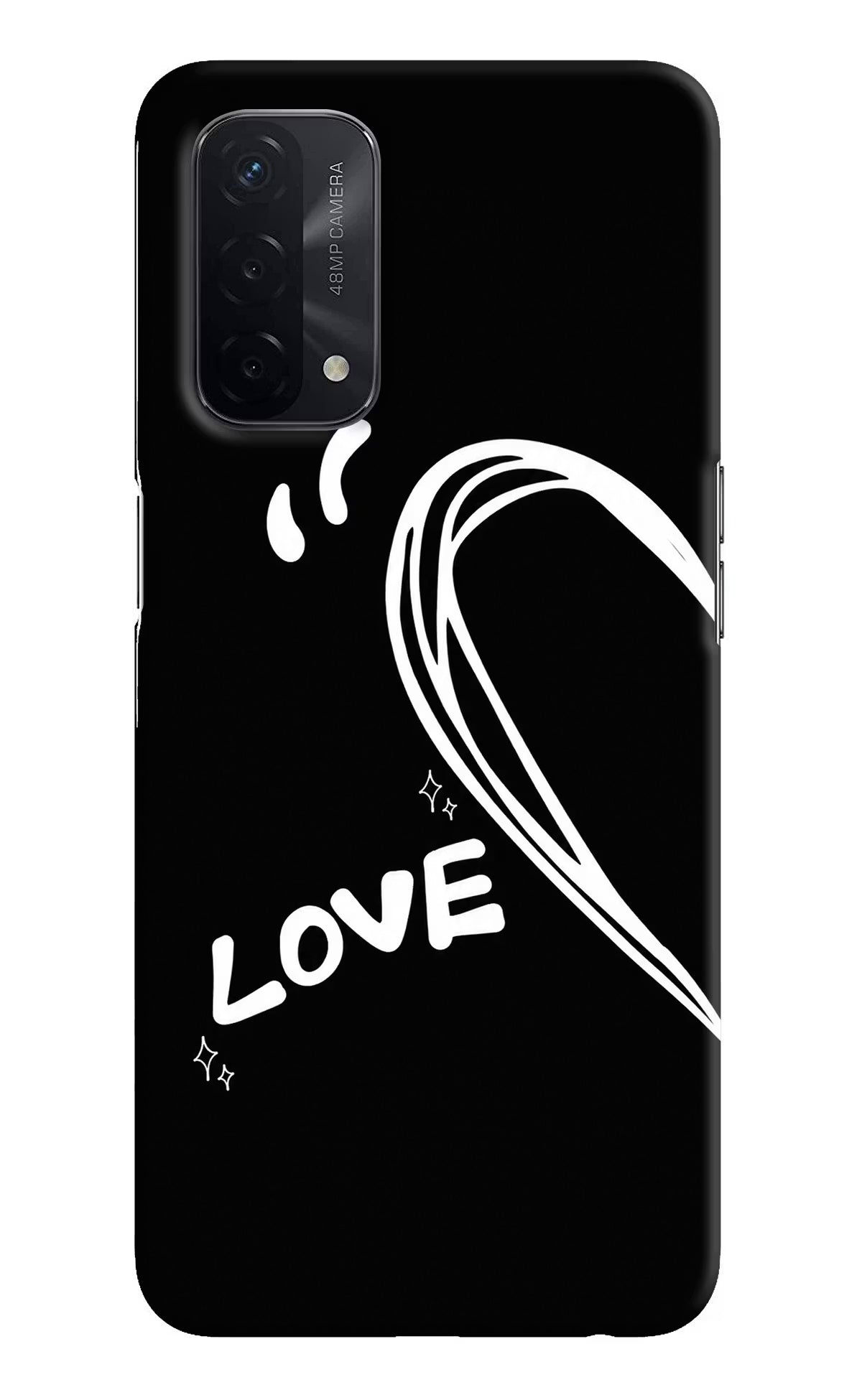 Love Line Oppo A74 5G Back Cover