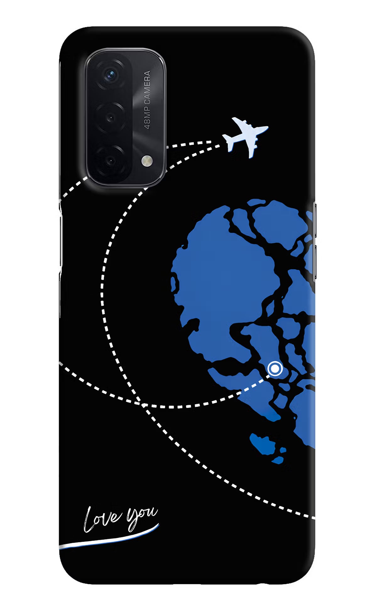 Love Orbit Oppo A74 5G Back Cover