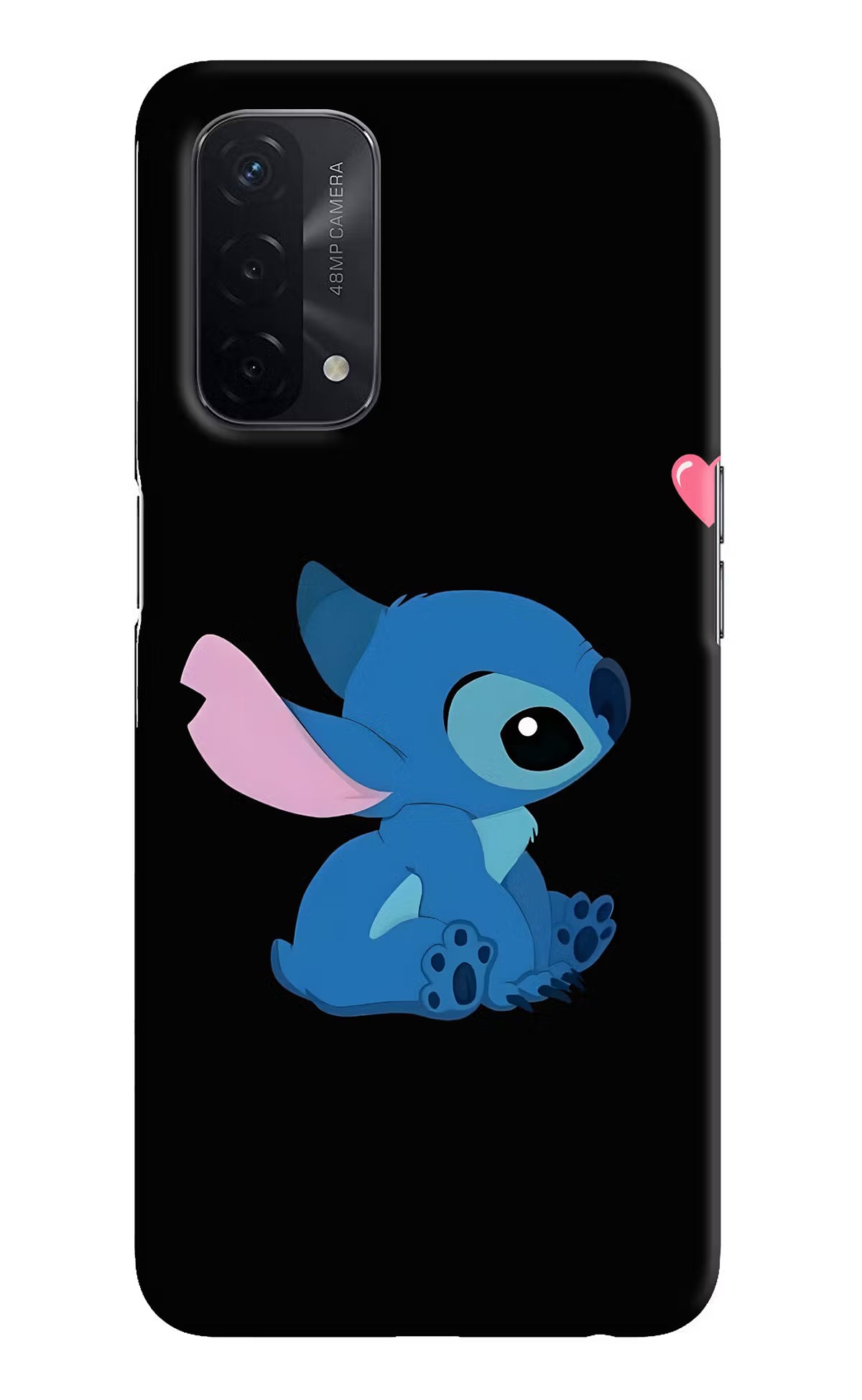 Stitch Crush Oppo A74 5G Back Cover