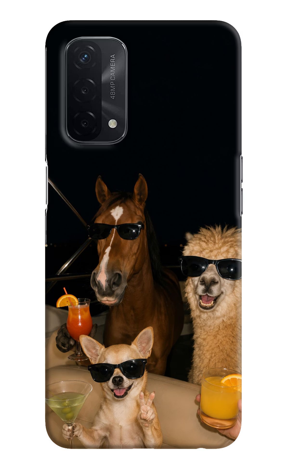 Party Squad Oppo A74 5G Back Cover