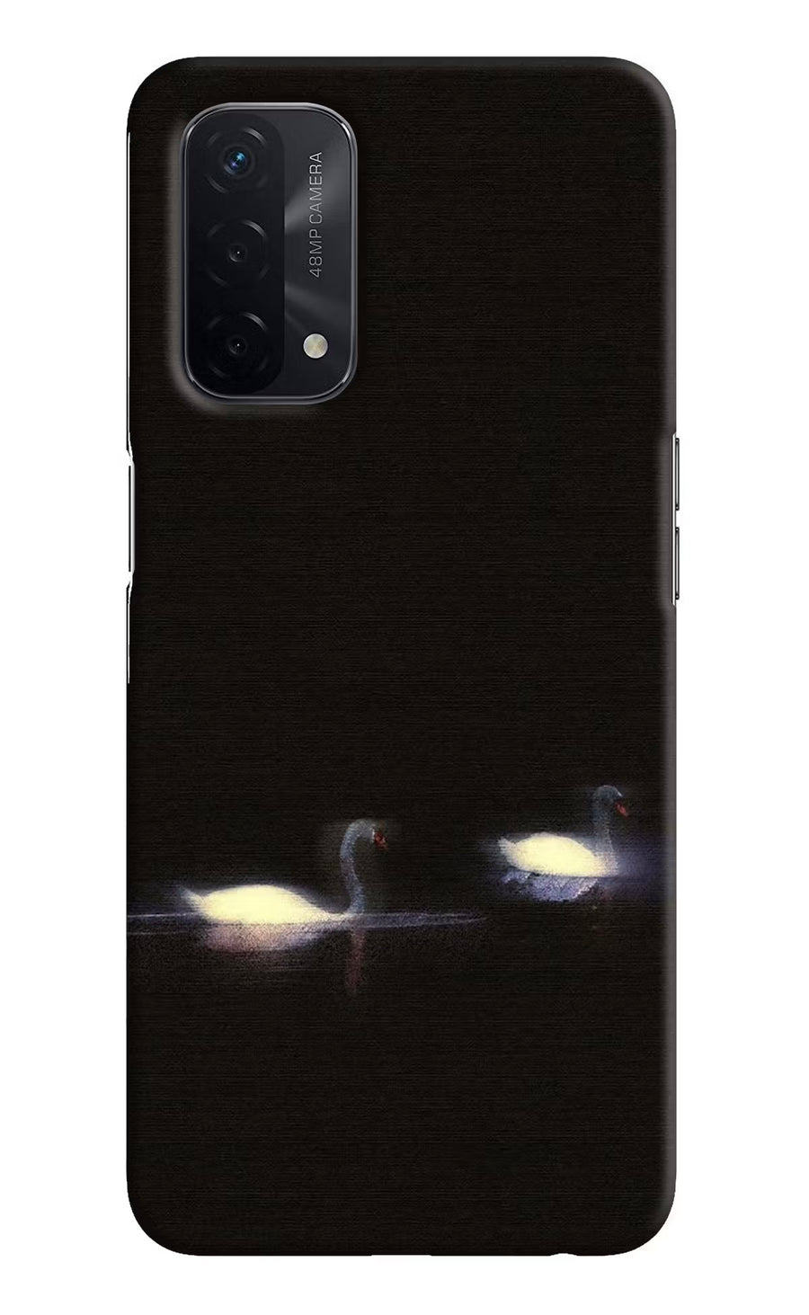Silent Swans Oppo A74 5G Back Cover, Hard case