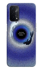 Dark Koi Oppo A74 5G Back Cover