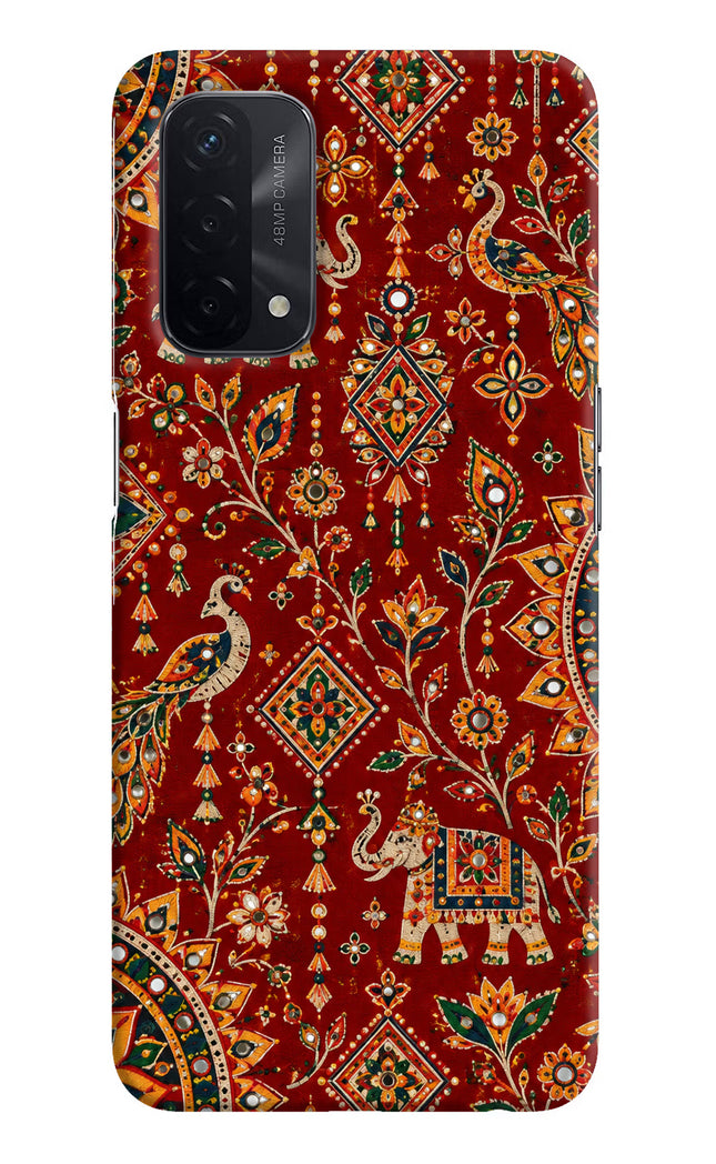 Laal Riwaaz Oppo A74 5G Hard Case Back Cover by Casekaro