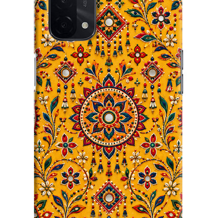 Sunlit Aura Oppo A74 5G Back Cover
