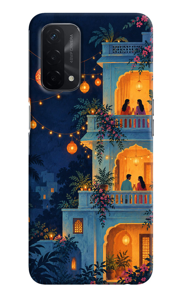 Balcony Glow Oppo A74 5G Back Cover