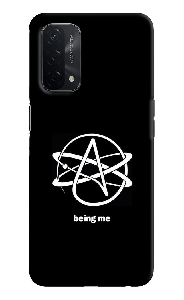 Atheist Symbol Oppo A74 5G Back Cover