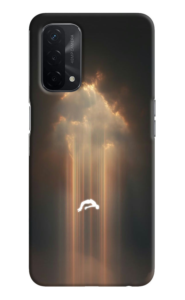 Heavenly Beam Oppo A74 5G Back Cover