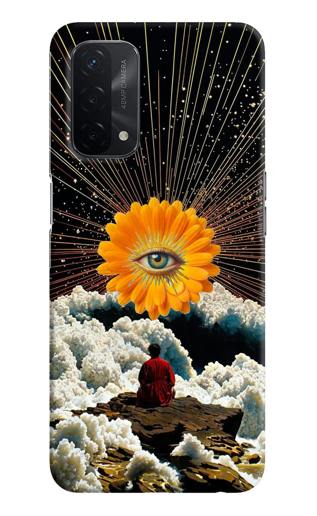 Cosmic Flower Oppo A74 5G Back Cover