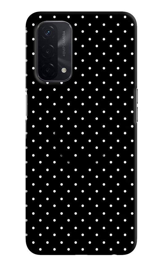 White Dots Oppo A74 5G Pop Case by Casekaro