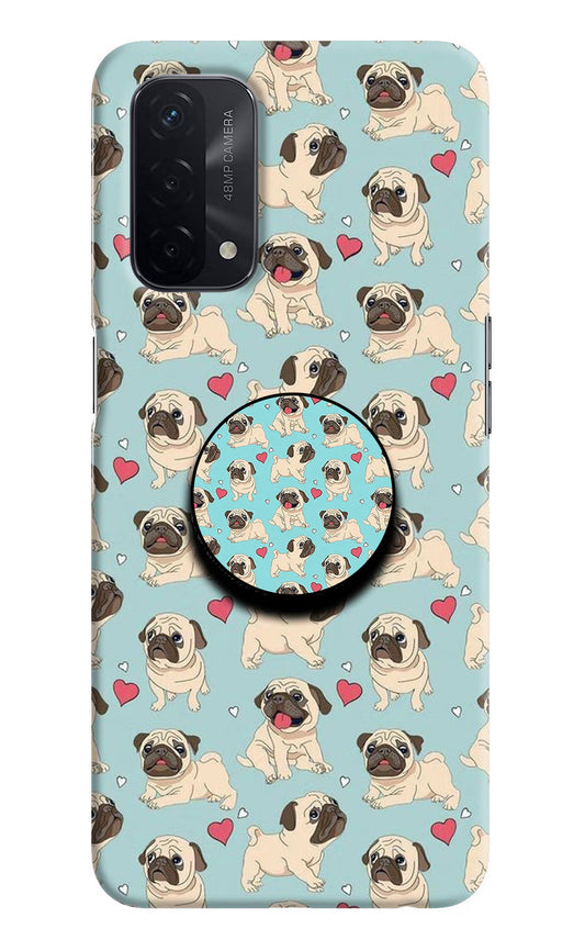 Pug Dog Oppo A74 5G Pop Case by Casekaro