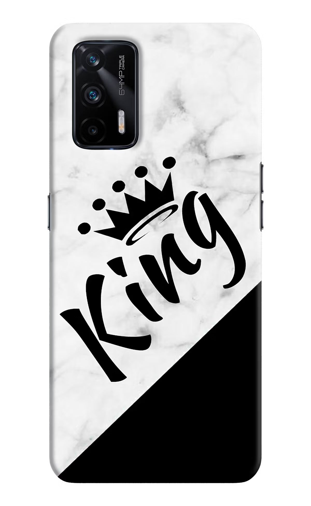 King Realme X7 Max Hard Case Back Cover by Casekaro