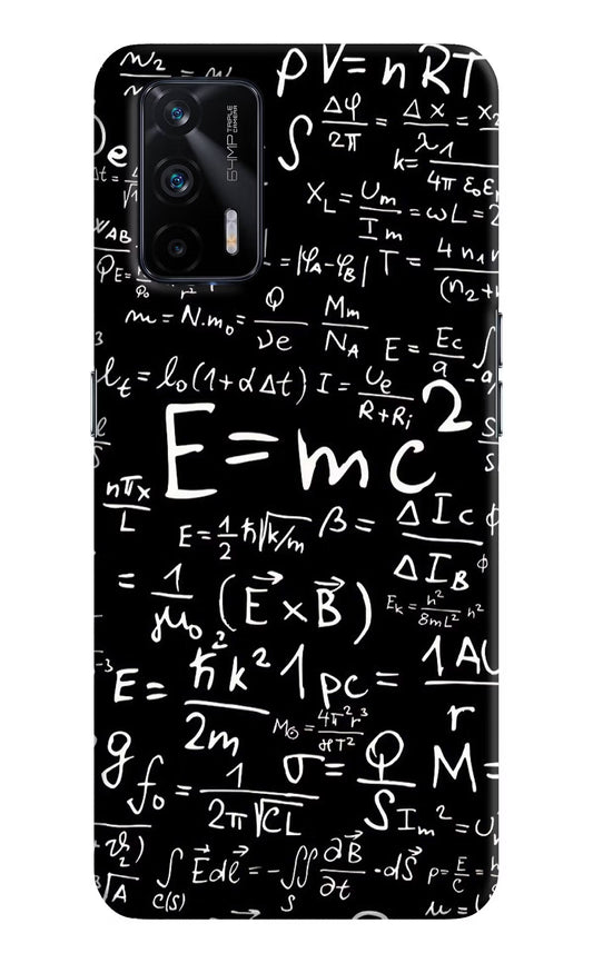 Physics Formula Realme X7 Max Hard Case Back Cover by Casekaro