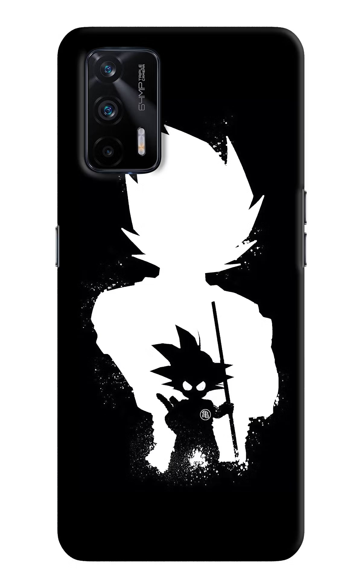 Goku Shadow Realme X7 Max Hard Case Back Cover by Casekaro