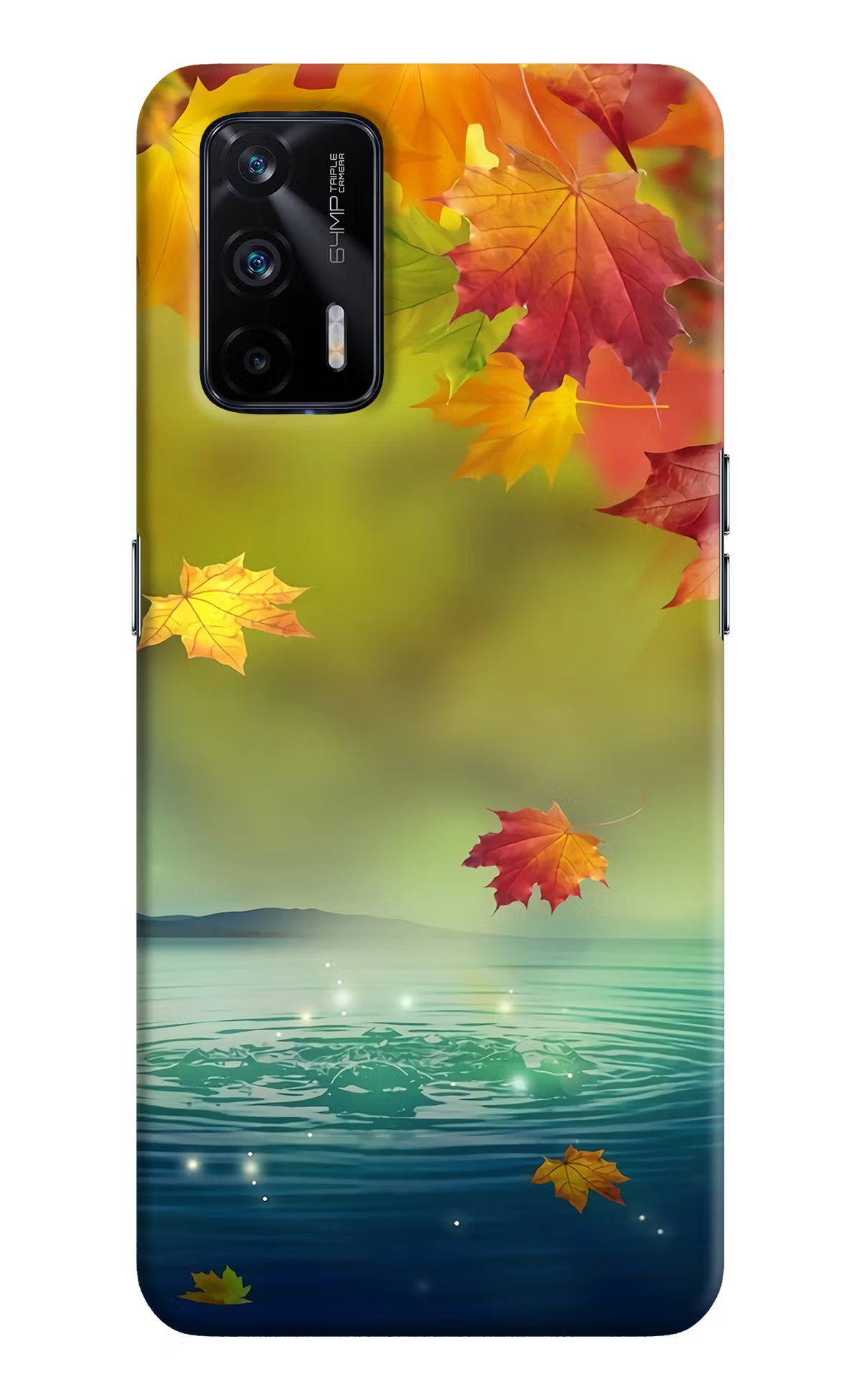 Flowers Realme X7 Max Hard Case Back Cover by Casekaro