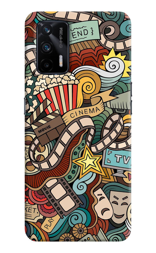 Cinema Abstract Realme X7 Max Hard Case Back Cover by Casekaro