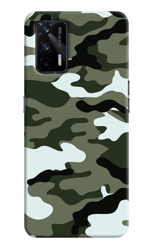 Camouflage Realme X7 Max Hard Case Back Cover by Casekaro